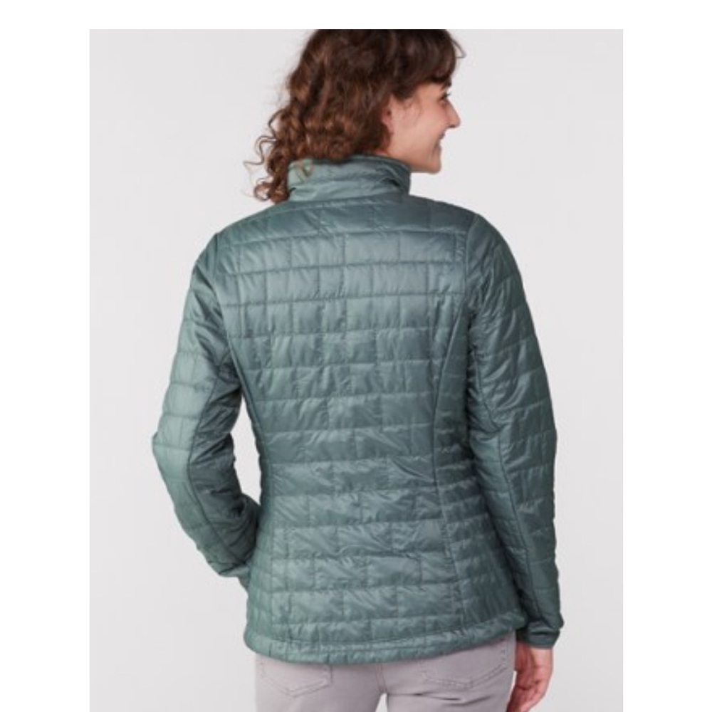 Patagonia Women’s XXL Nano Puff Jacket NWT Nouveau Green Puffer - Picture 10 of 13